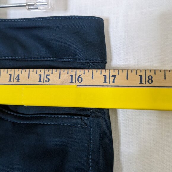 Doncaster Collection Women's Dark Aqua Green Straight Leg Pants Size 10 - Picture 9 of 10